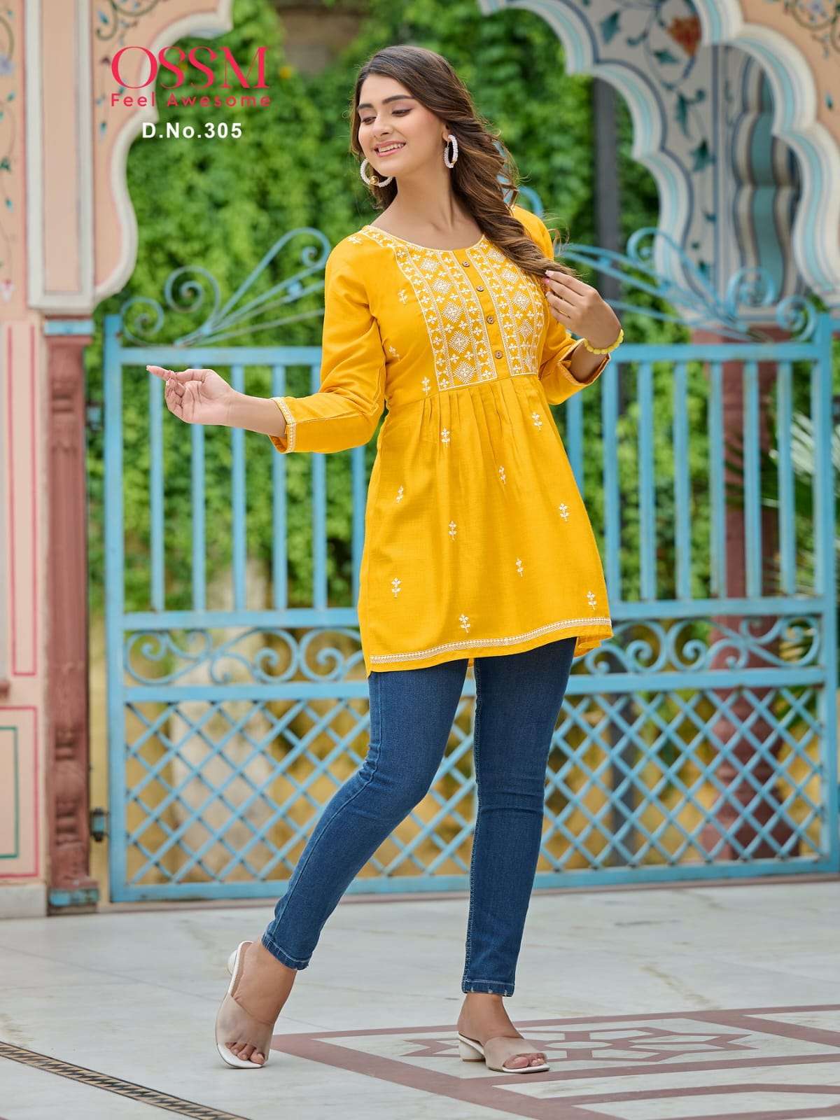 OSSM NORA Vol 03 Tops  Kurti Wholesale catalog