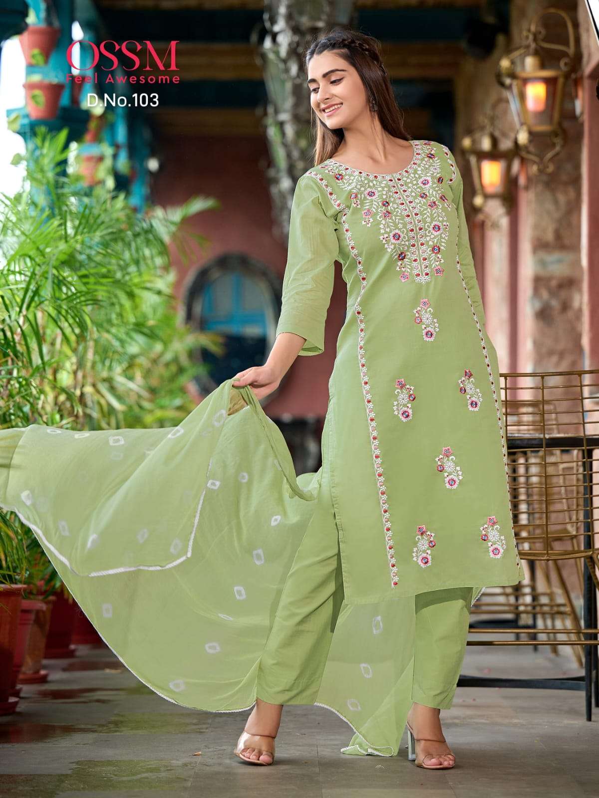 OSSM OLIVIA Mal Cotton Kurti Wholesale catalog