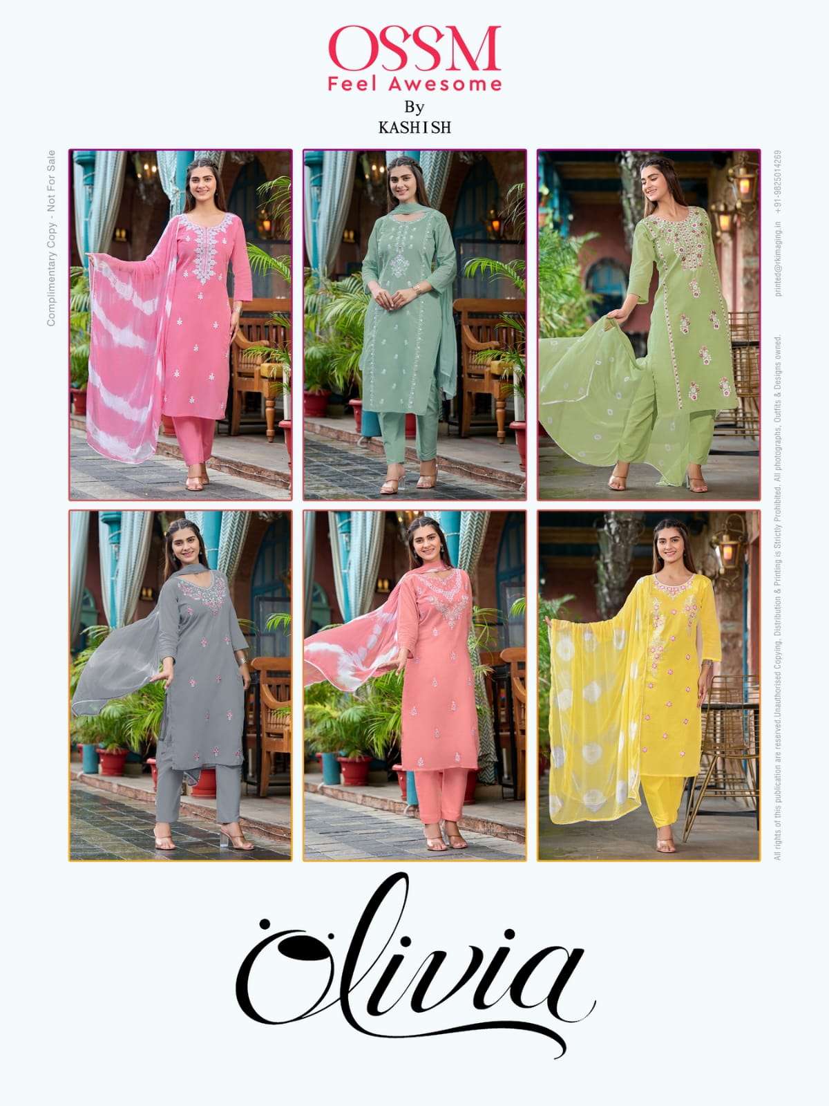 OSSM OLIVIA Mal Cotton Kurti Wholesale catalog