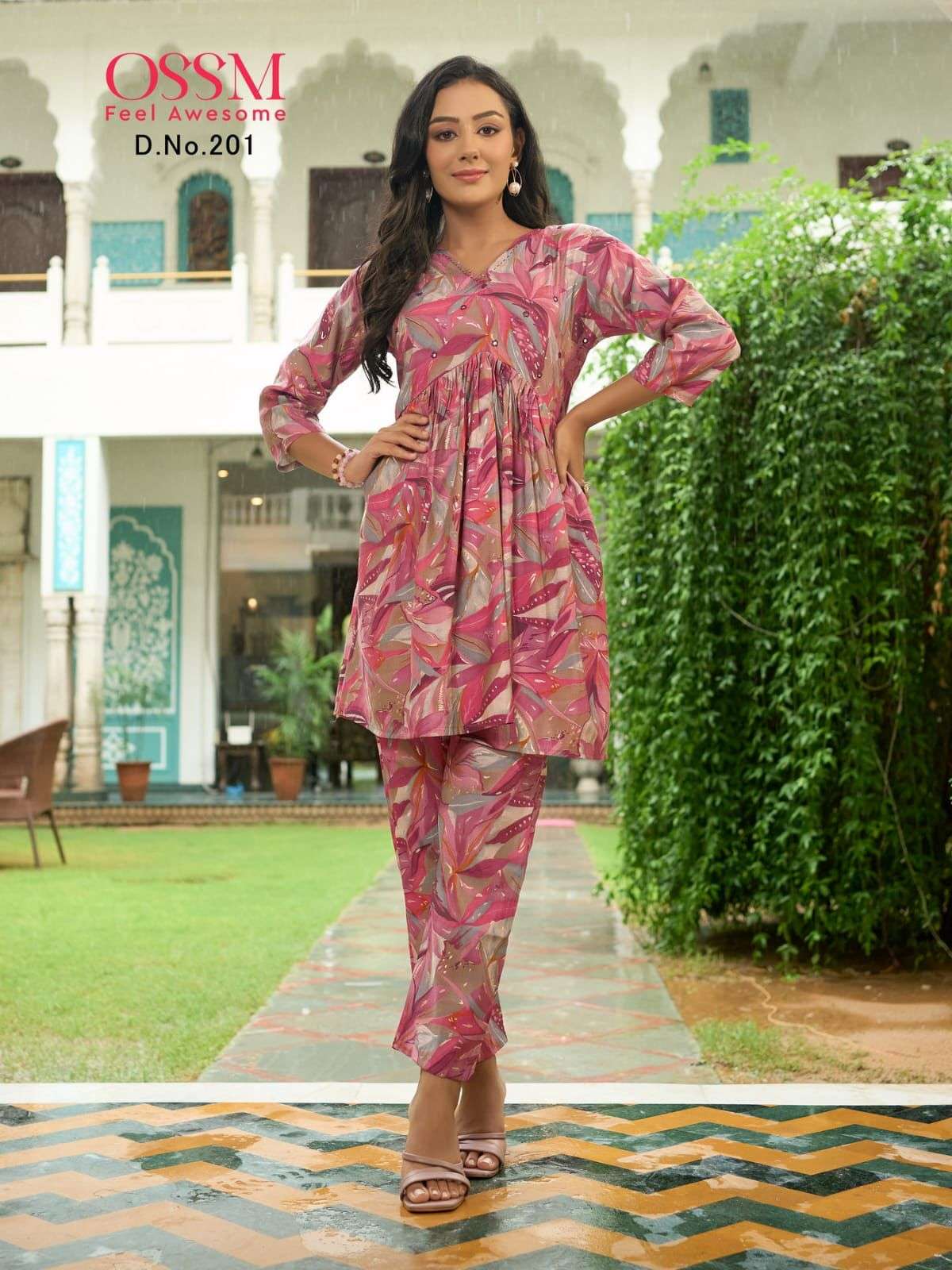 OSSM POLO VOL 02 CO-ORD SET NYRA STYLE Kurti Wholesale catalog