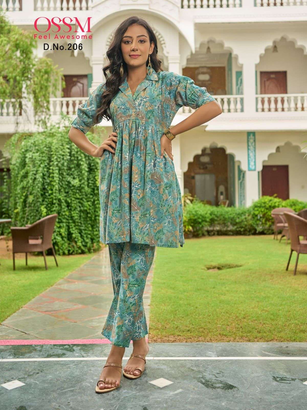 OSSM POLO VOL 02 CO-ORD SET NYRA STYLE Kurti Wholesale catalog