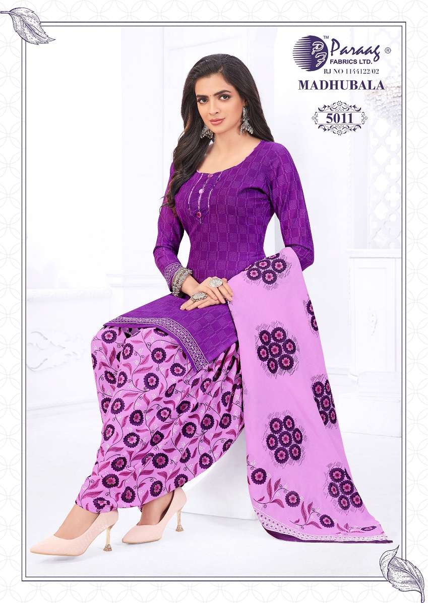 Parag MadhuBala Vol-5 – Dress Material - Wholesale Catalog
