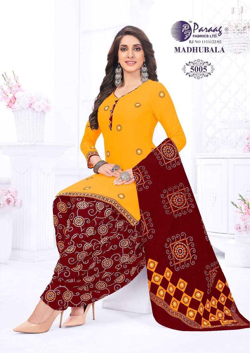 Parag MadhuBala Vol-5 – Dress Material - Wholesale Catalog