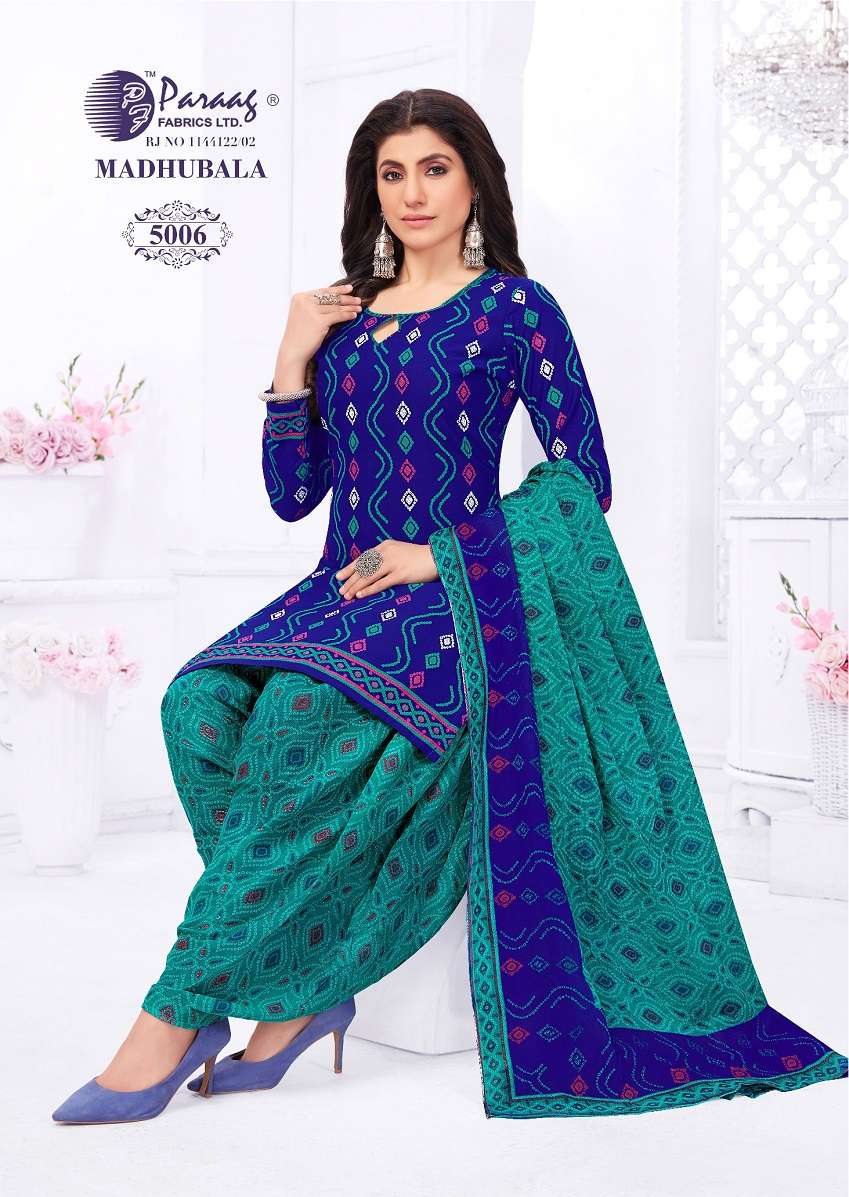 Parag MadhuBala Vol-5 – Dress Material - Wholesale Catalog