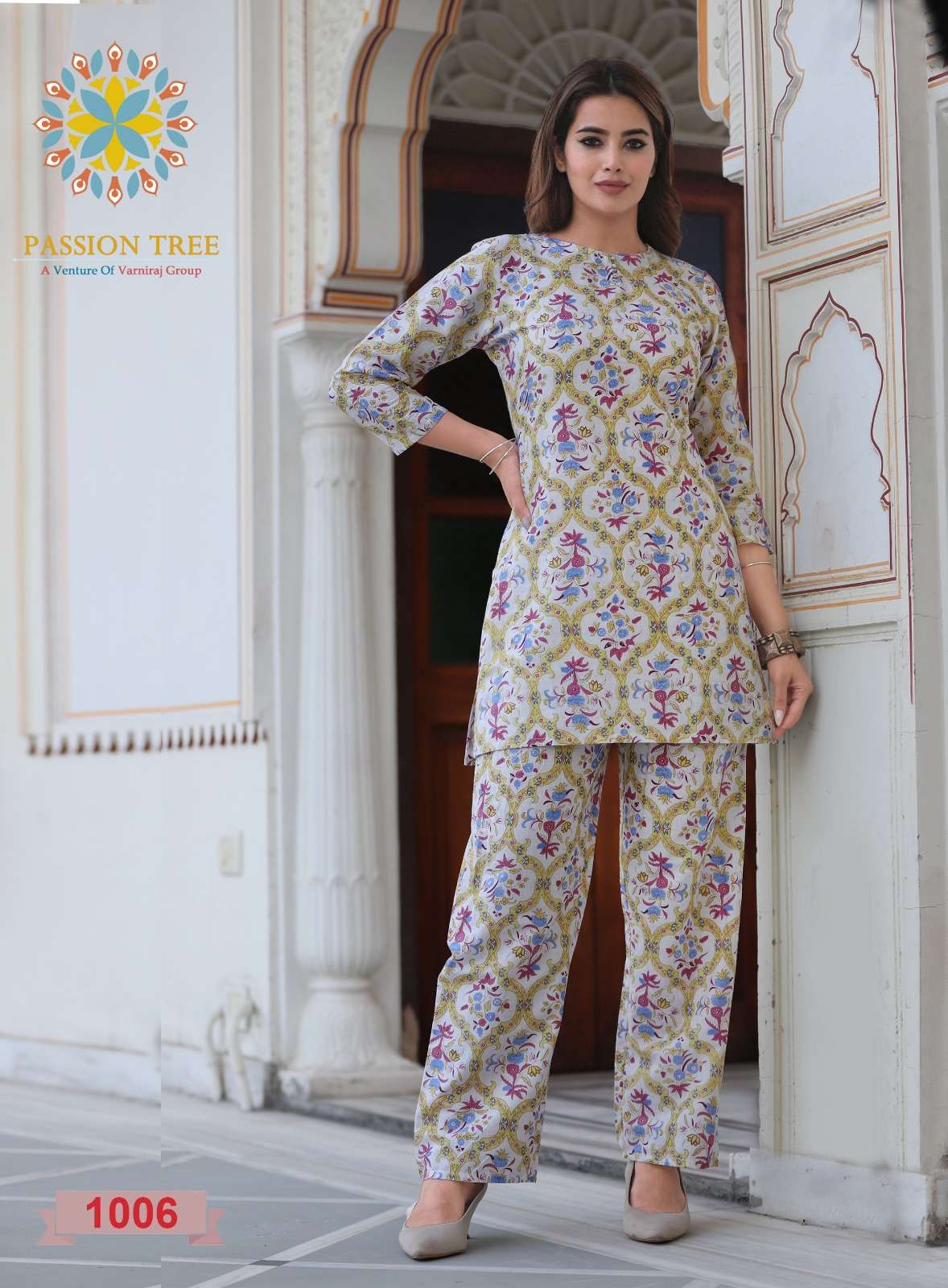 Passion Tree KALKI VOL-1 COTTON CO-ORD-SET Kurti Wholesale catalog