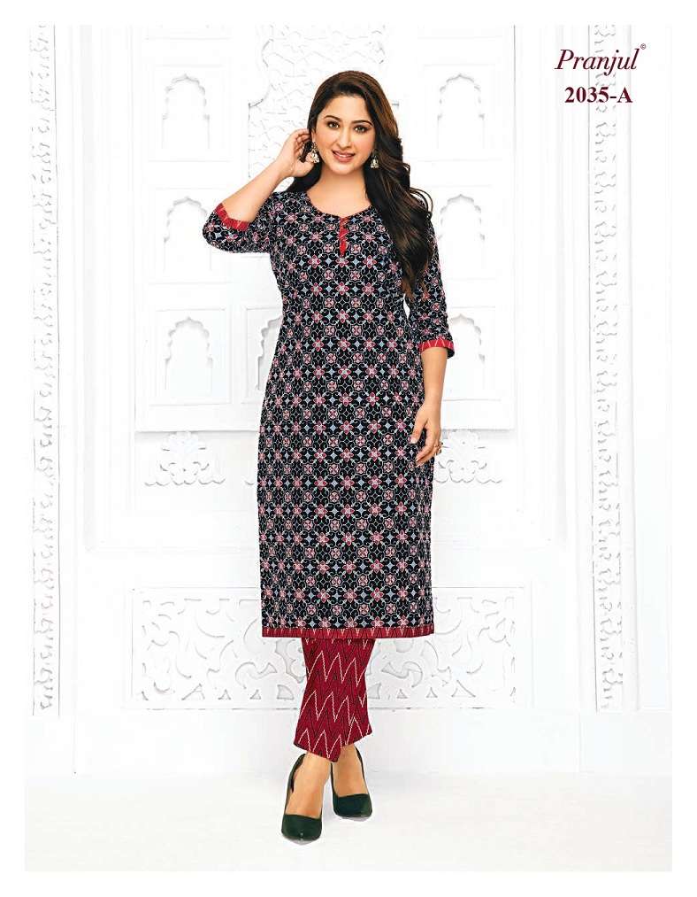 Pranjul Pihu Vol-20 – Kurti With Pant - Wholesale Catalog