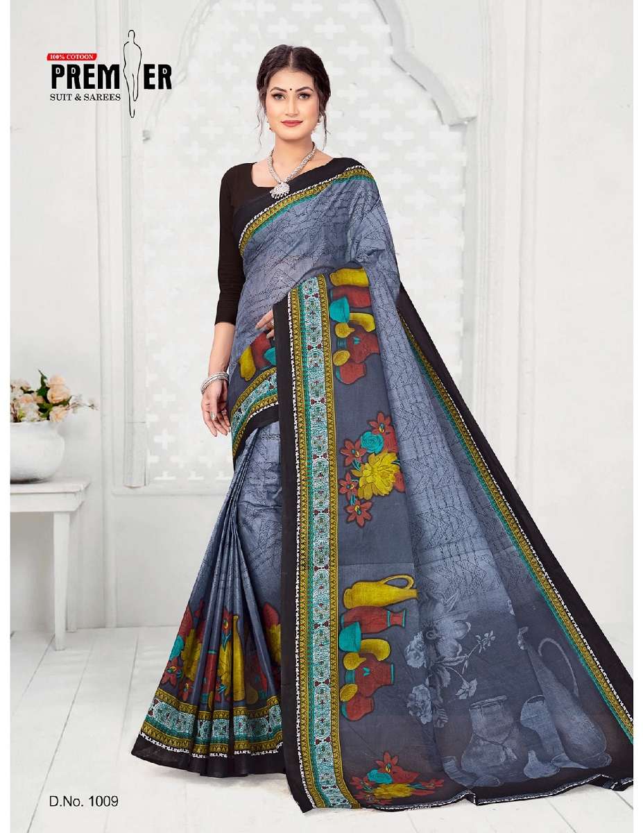 Premier Shringar – Pure Cotton Saree - Wholesale Catalog