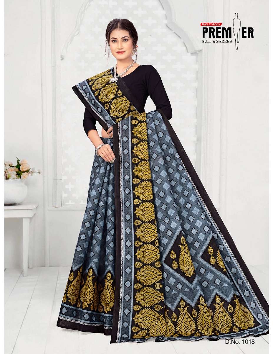 Premier Shringar – Pure Cotton Saree - Wholesale Catalog