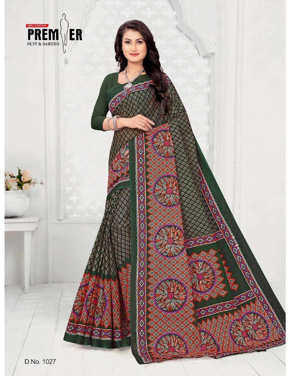 Premier Shringar – Pure Cotton Saree - Wholesale Catalog