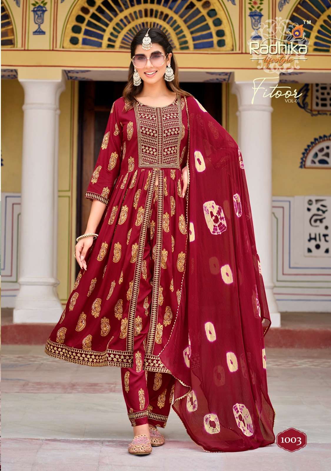 RADHIKA LIFE STYLE FITOOR vol-1 GOWN Kurti Wholesale catalog