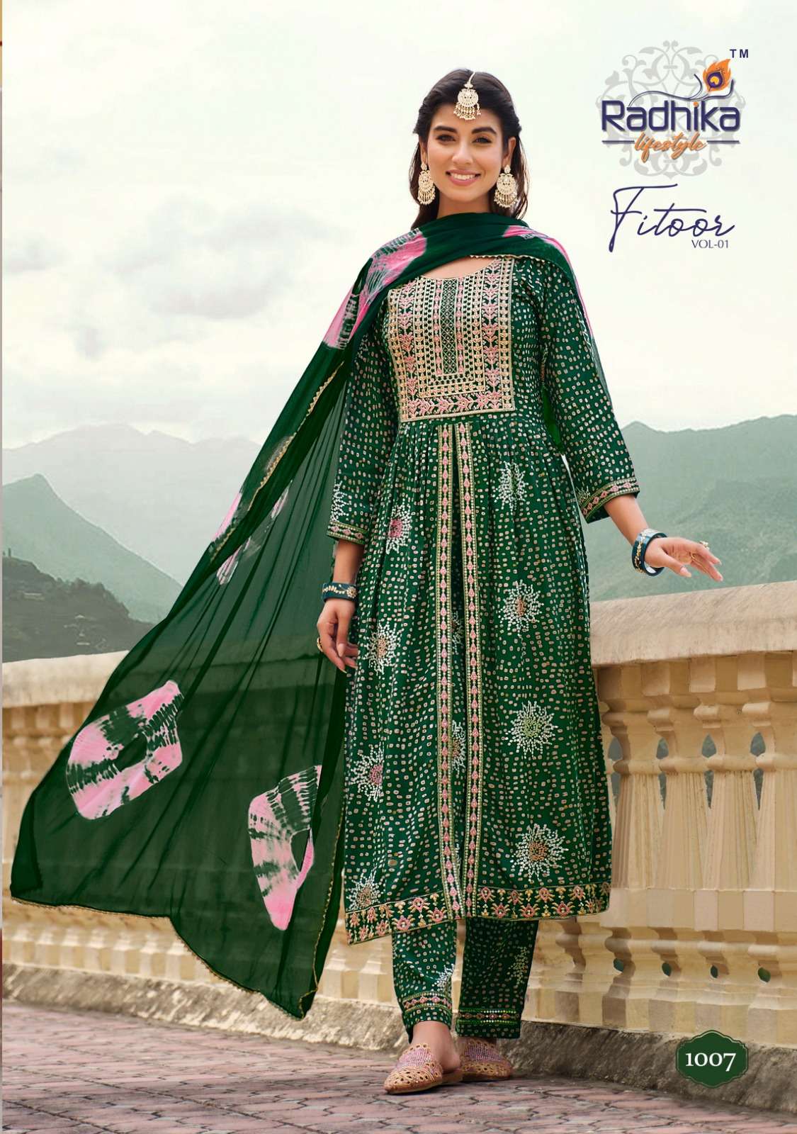 RADHIKA LIFE STYLE FITOOR vol-1 GOWN Kurti Wholesale catalog