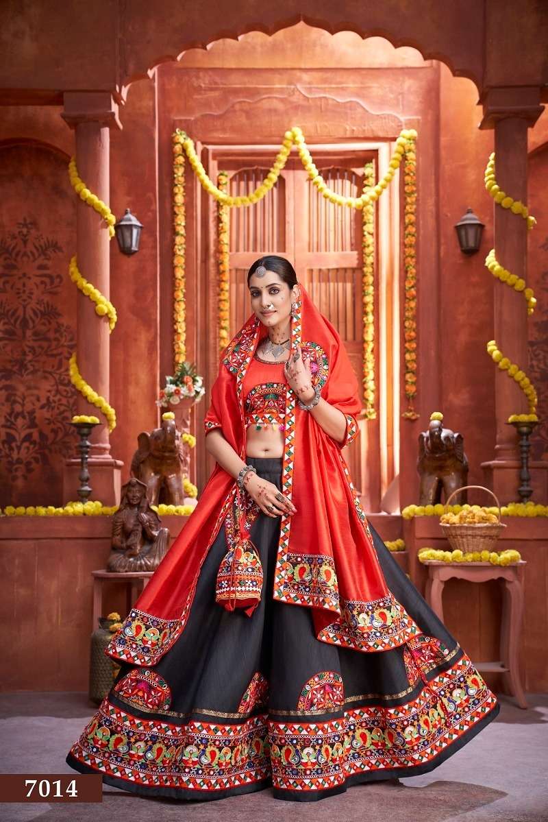 RAJWADI VOL - 3 7014 NAVRATRI Lehenga CHOLI  Wholesale catalog