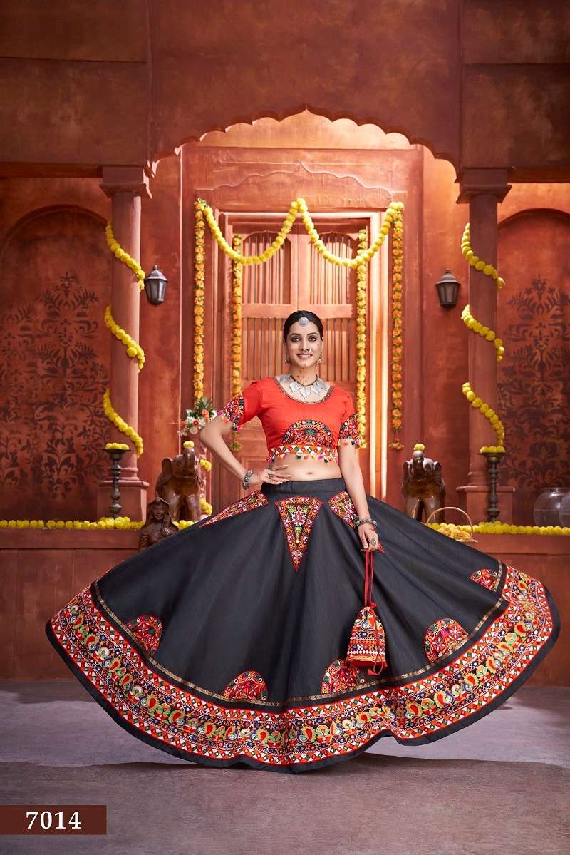 RAJWADI VOL - 3 7014 NAVRATRI Lehenga CHOLI  Wholesale catalog