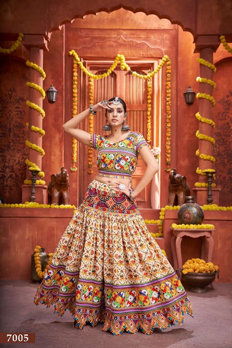 RAJWADI VOL -4 CREAM Lehenga Choli Wholesale catalog