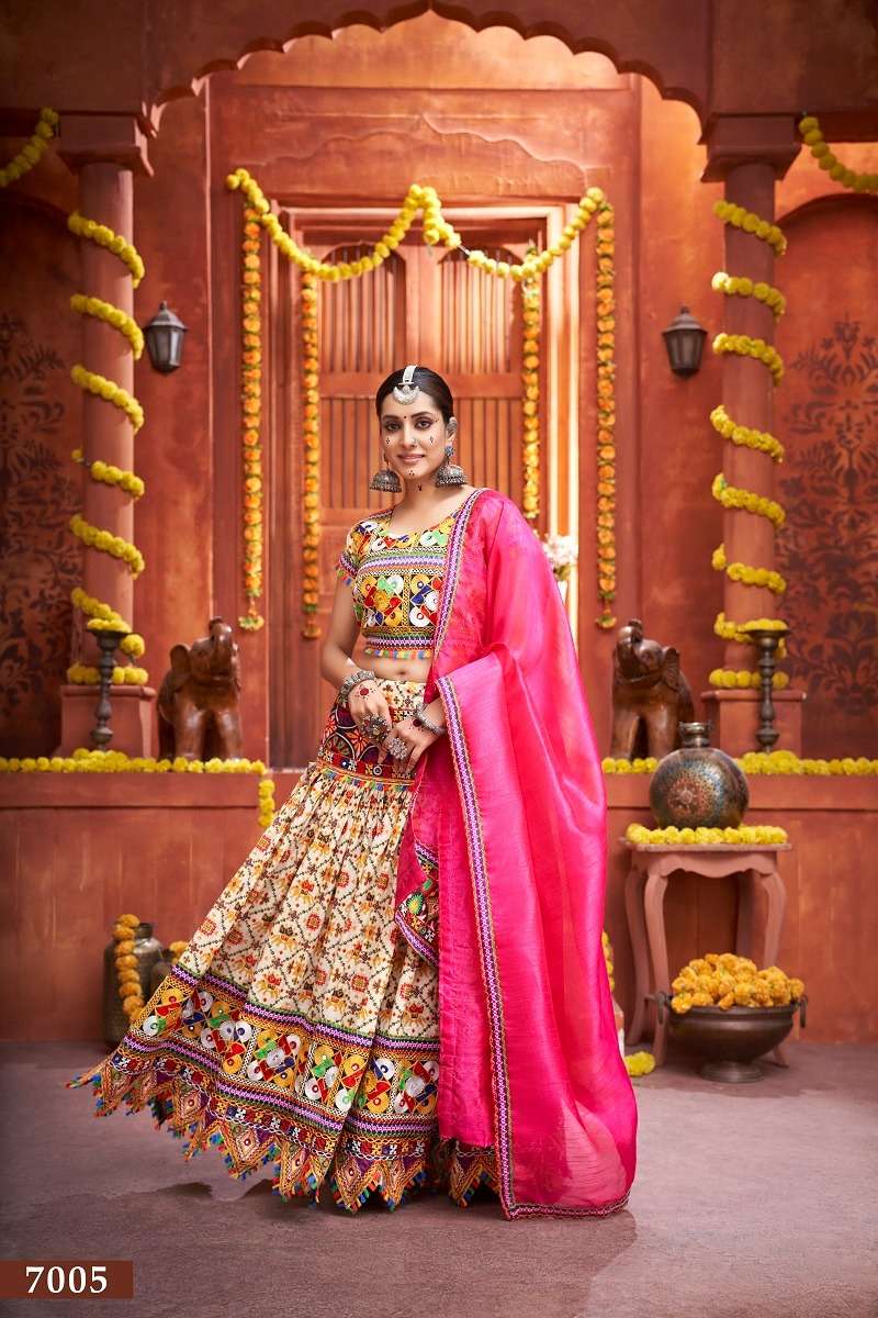 RAJWADI VOL -4 CREAM Lehenga Choli Wholesale catalog