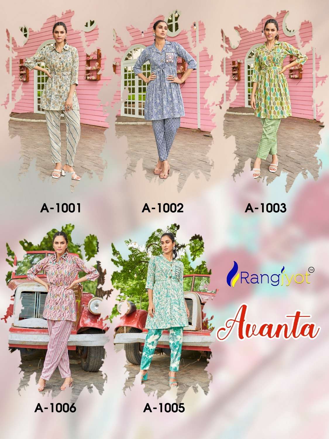 Rangjyot Avanta Vol-1 Capsule Print Kurti Wholesale catalog