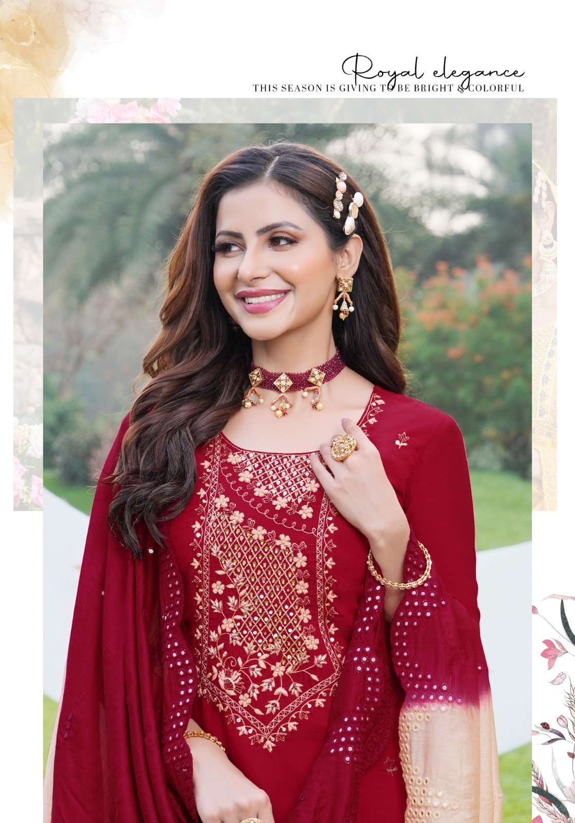 RIVAAZ VOL 4 MODAL SILK Kurti Wholesale catalog