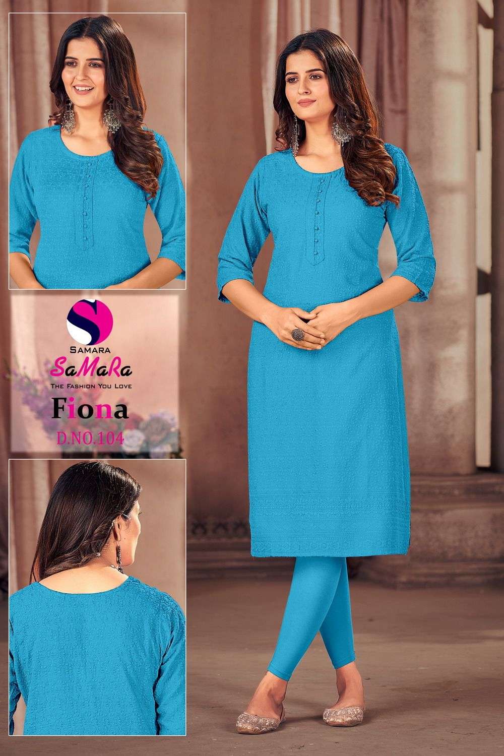 SaMaRa FIONA vol-1 KURTI Wholesale catalog