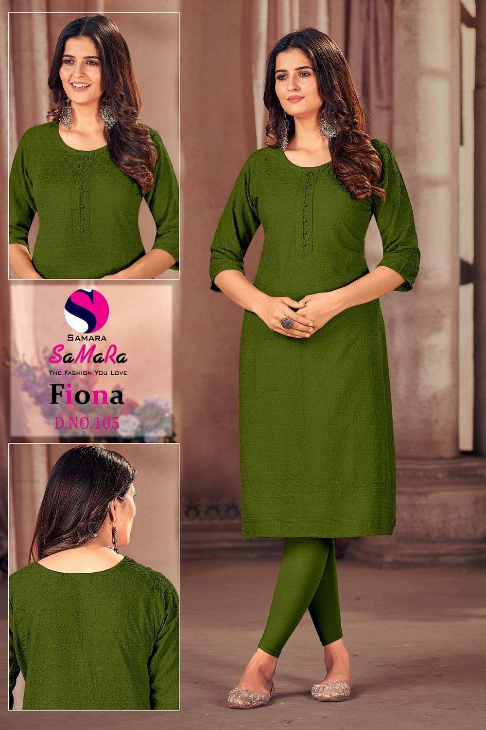 SaMaRa FIONA vol-1 KURTI Wholesale catalog
