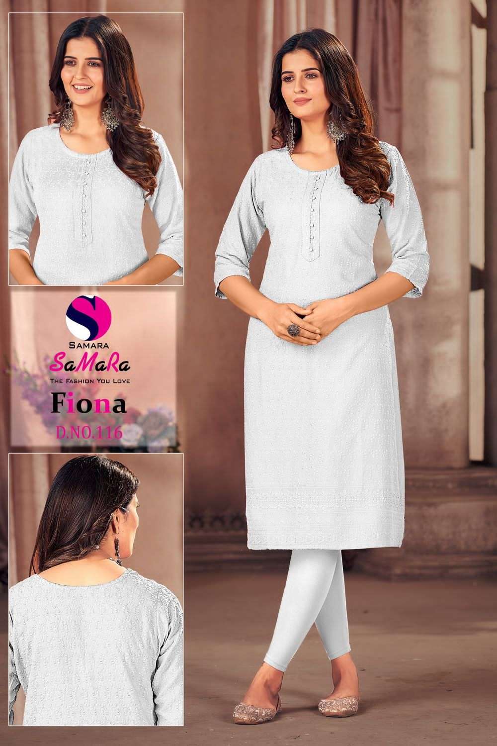 SaMaRa FIONA vol-2 KURTI Wholesale catalog