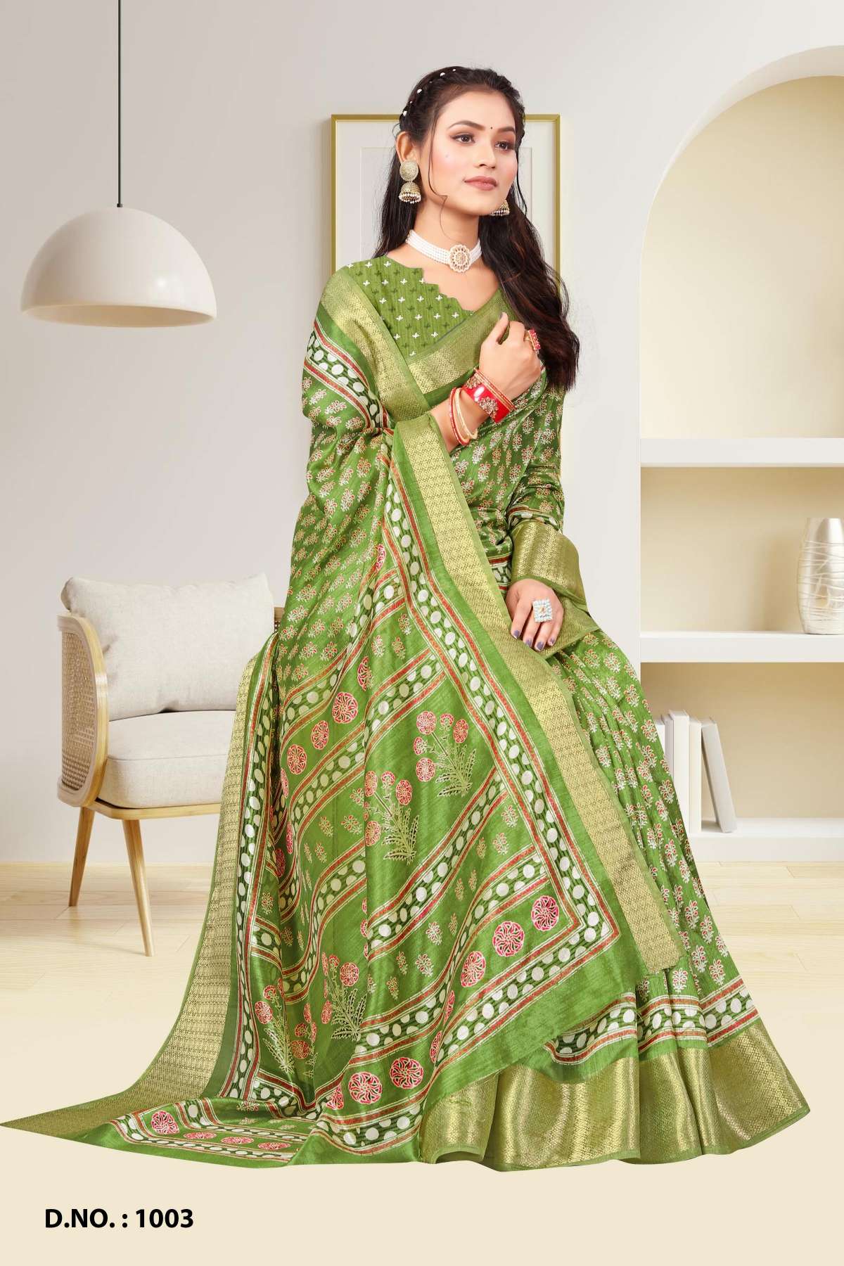 Saroj Silver Screen Vol-1 Designer Crystal Cotton Printed Saree Wholesale catalog