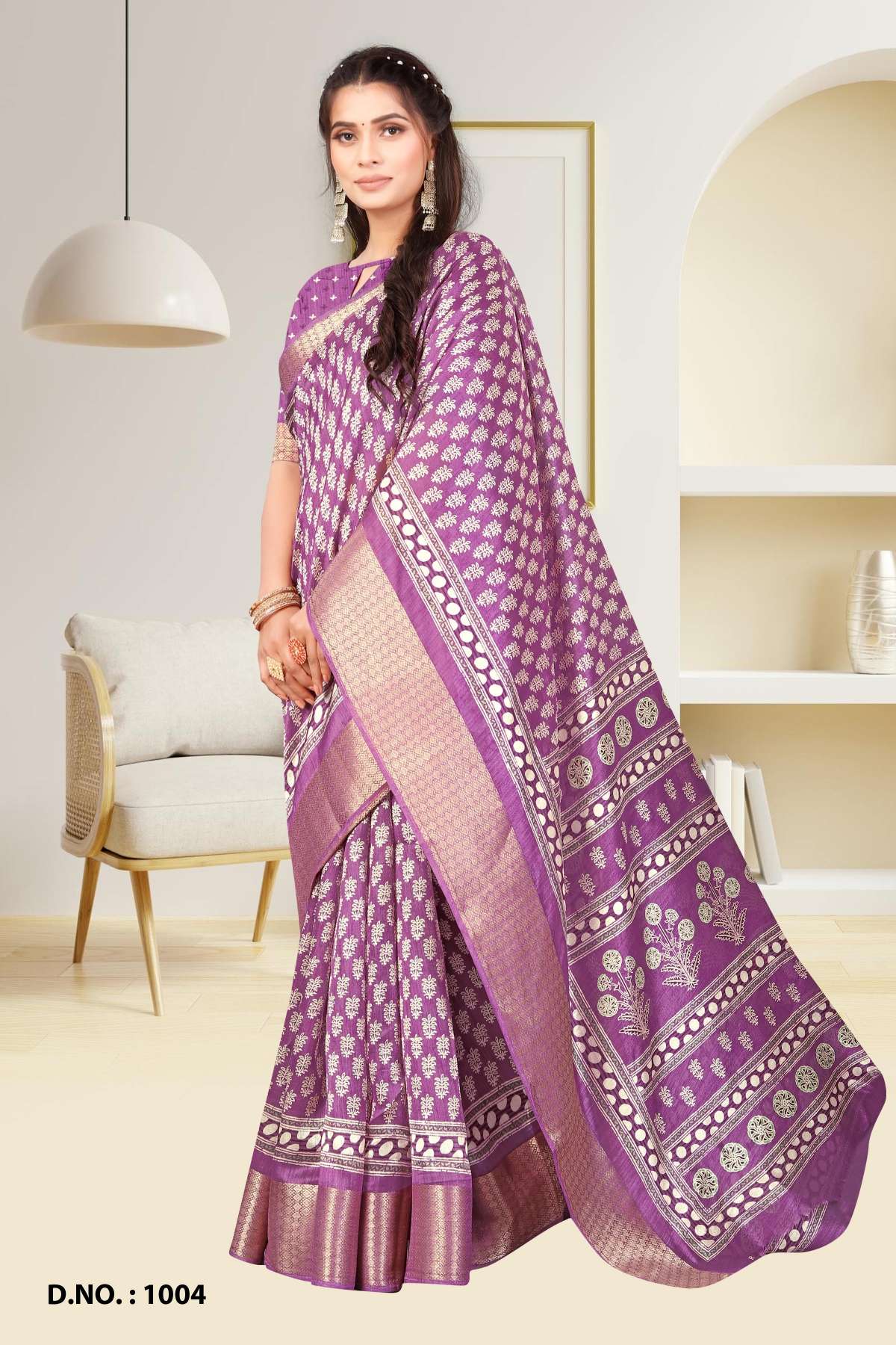Saroj Silver Screen Vol-1 Designer Crystal Cotton Printed Saree Wholesale catalog