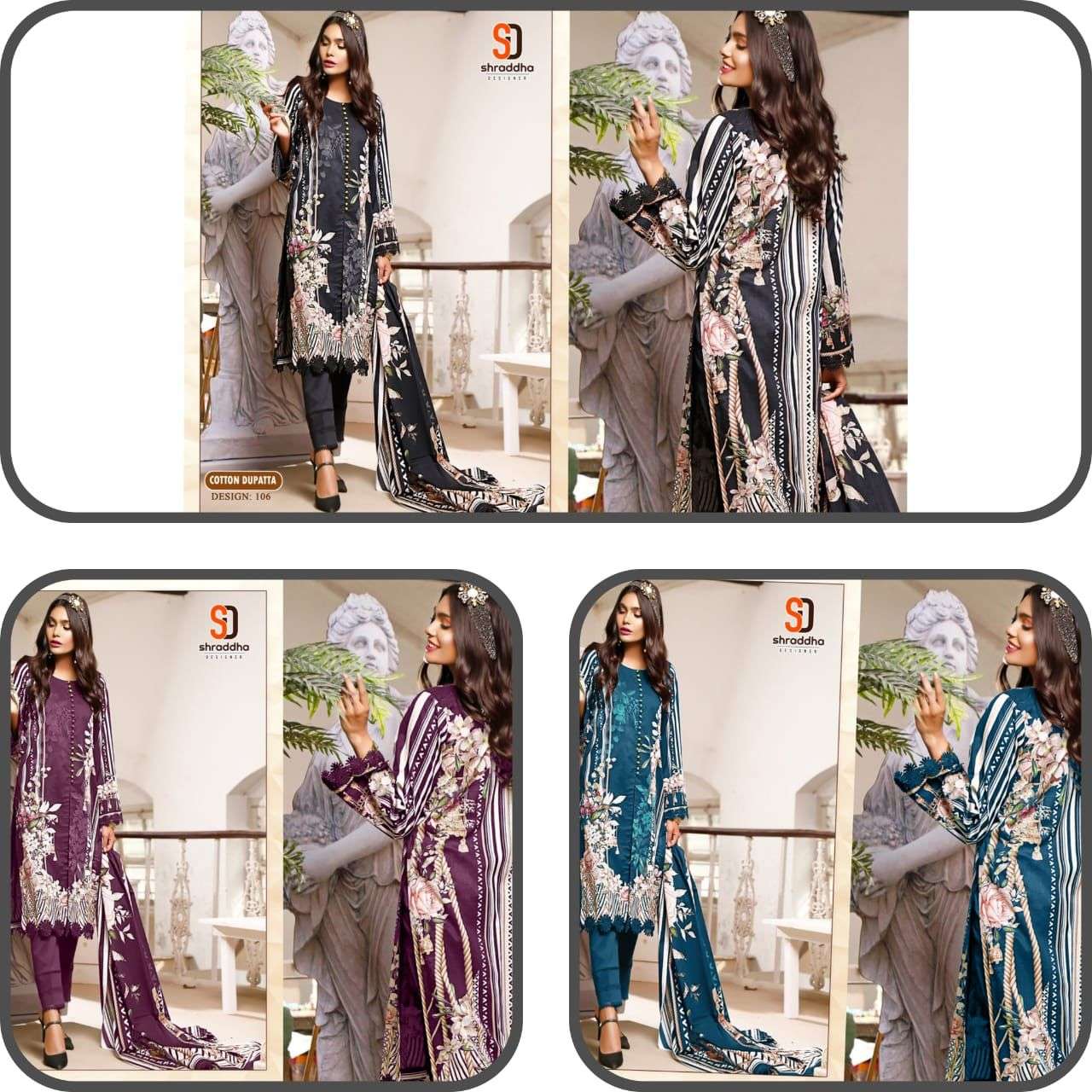 SHARADDHA MAHGUL Cotton Salwar Kameez Wholesale catalog