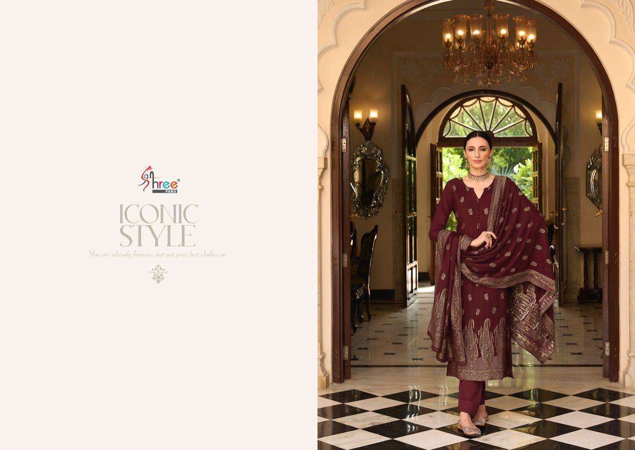 SHIDDAT URE VISCOSE JECORD PASMINA Salwar Kameez Wholesale catalog