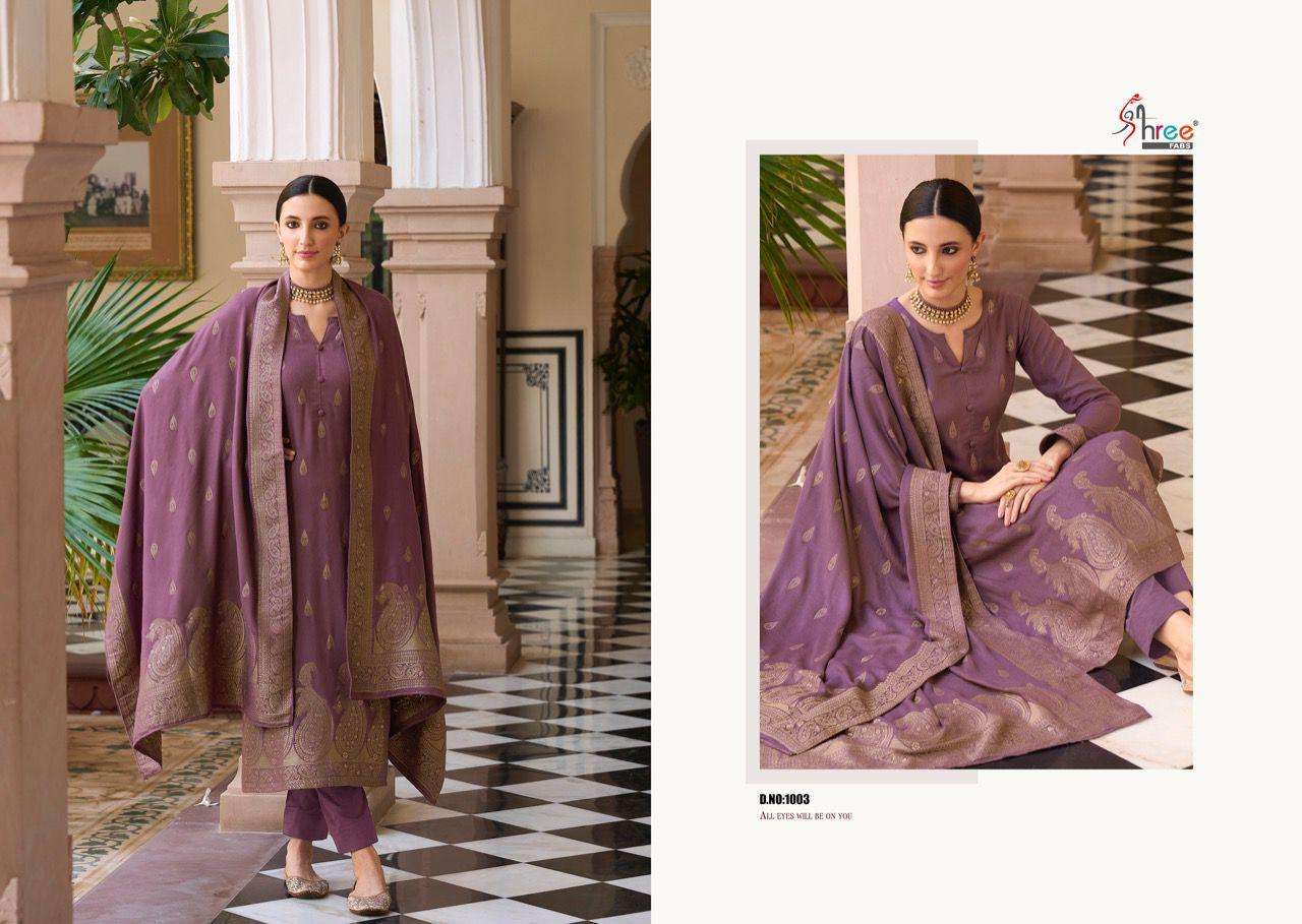 SHIDDAT URE VISCOSE JECORD PASMINA Salwar Kameez Wholesale catalog