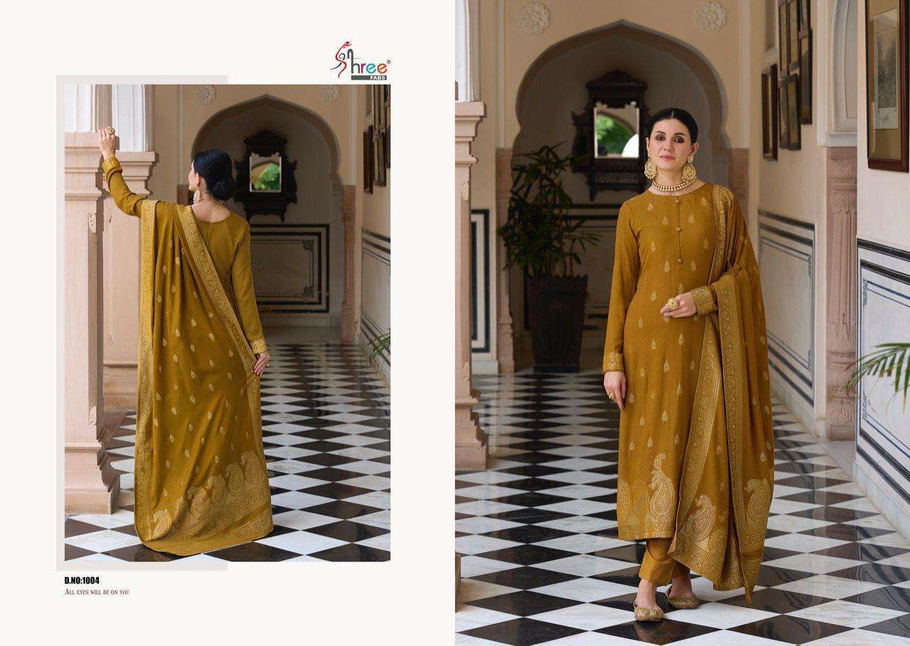 SHIDDAT URE VISCOSE JECORD PASMINA Salwar Kameez Wholesale catalog