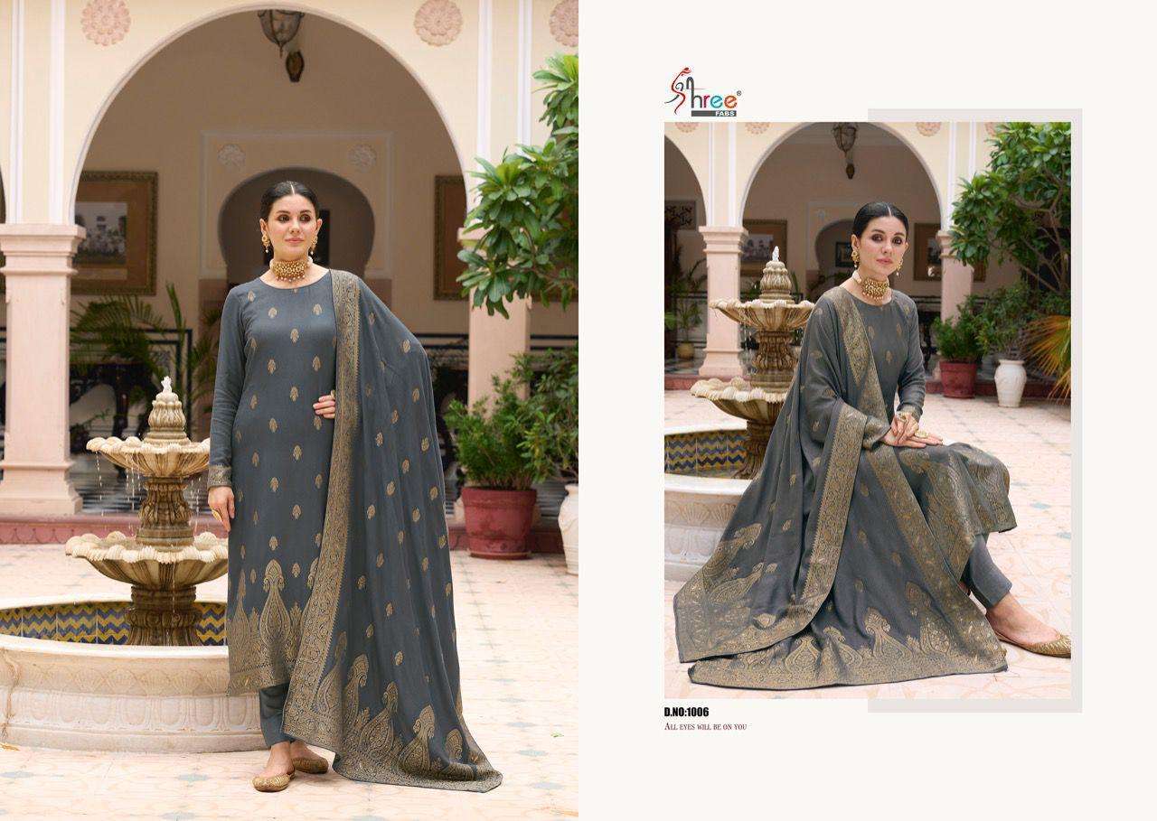 SHIDDAT URE VISCOSE JECORD PASMINA Salwar Kameez Wholesale catalog