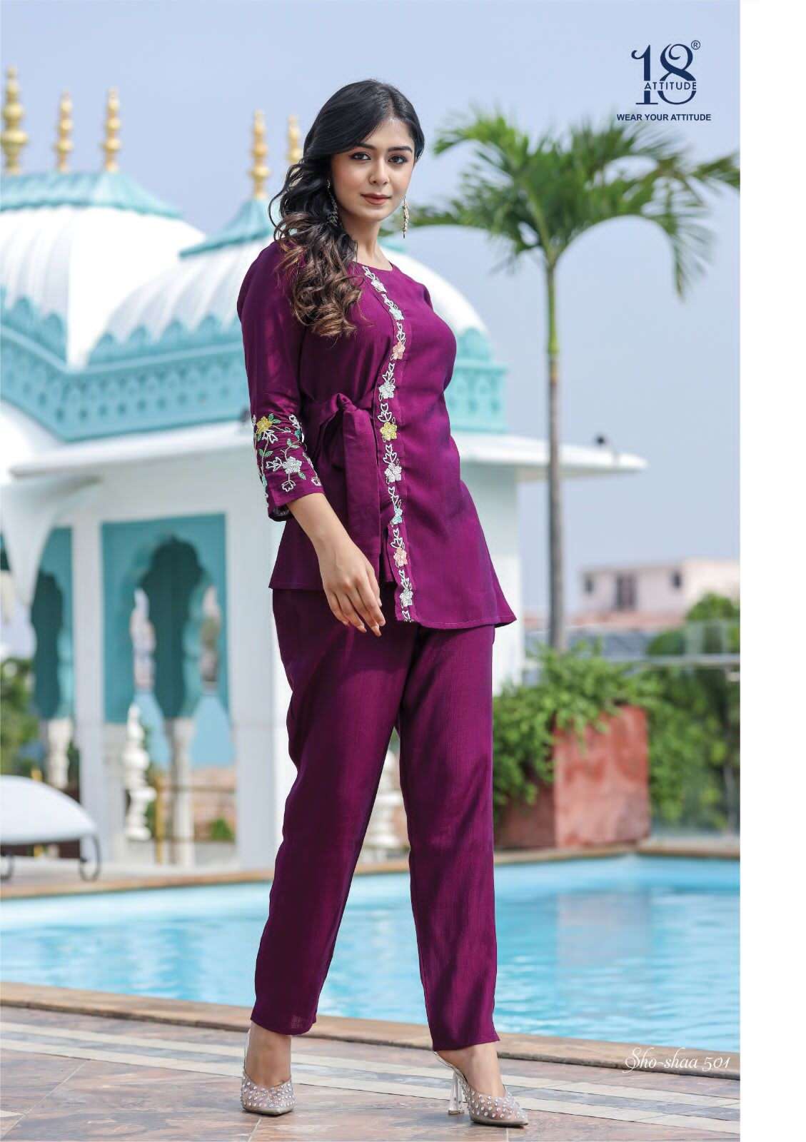 SHO-SHAA VOL.05 CO-ORD-SET Kurti Wholesale catalog