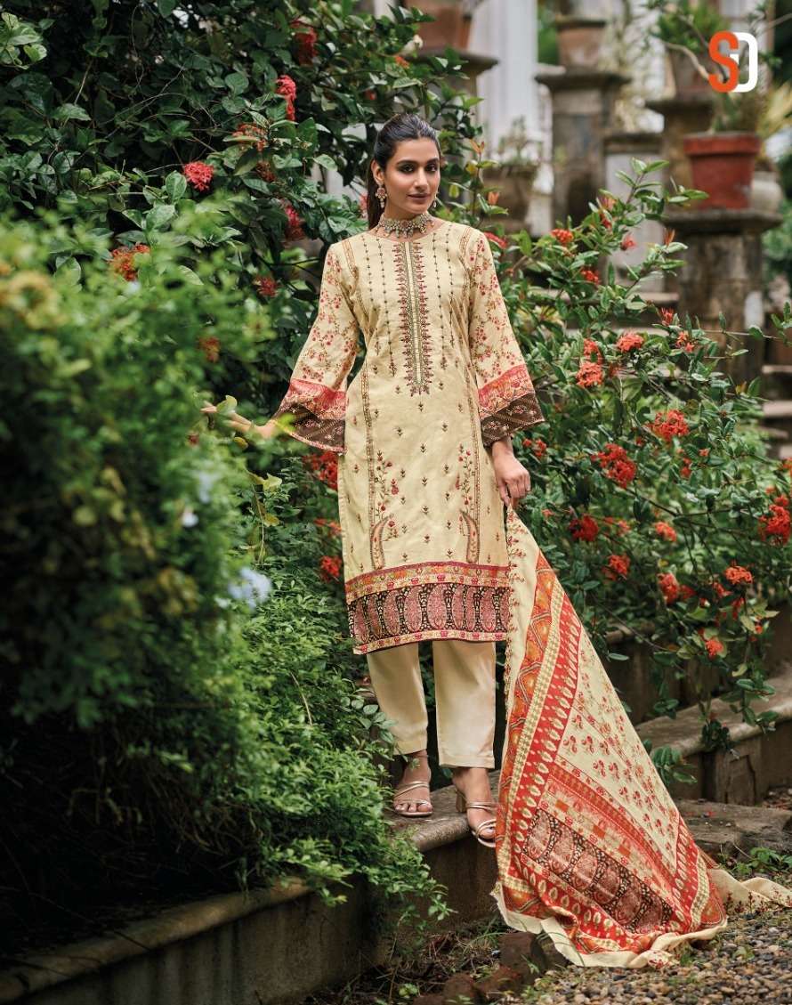 Shraddha Bin Saeed Lawn Collrction Vol 5 Pakistani Salwar Suits Wholesale catalog