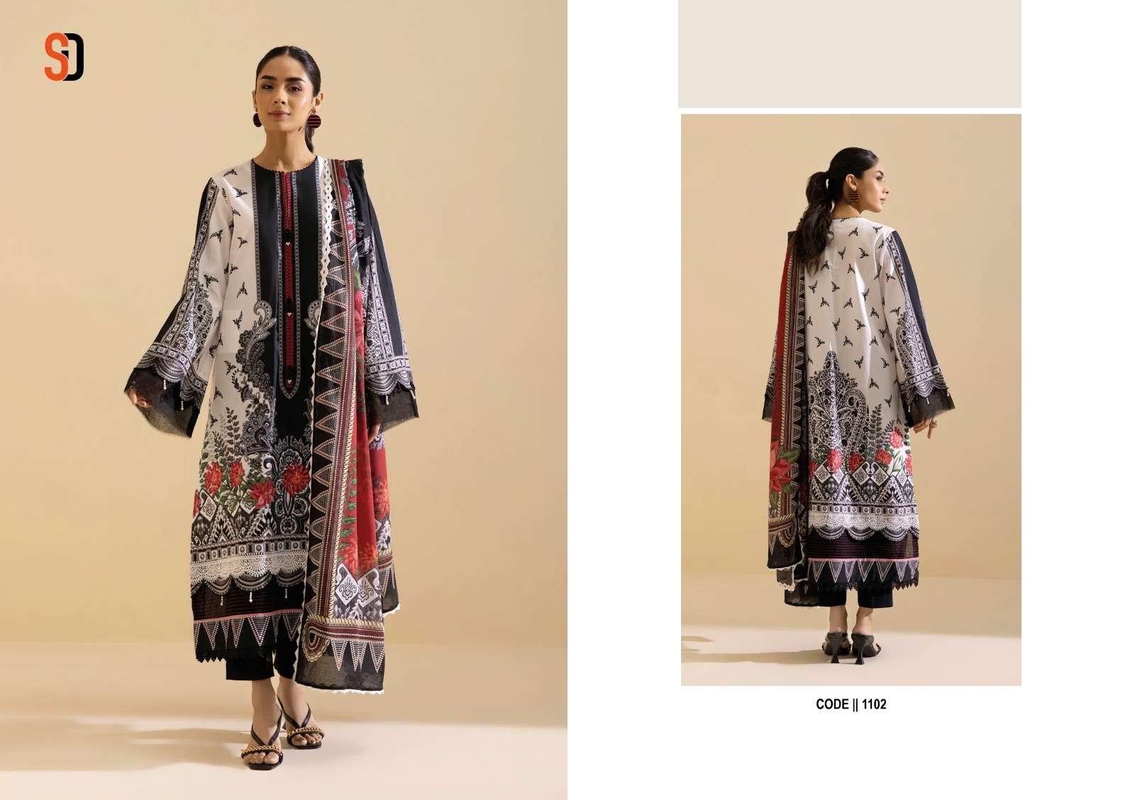 Shraddha Vintage Vol 11 Chiffon Dupatta Salwar Kameez Wholesale catalog
