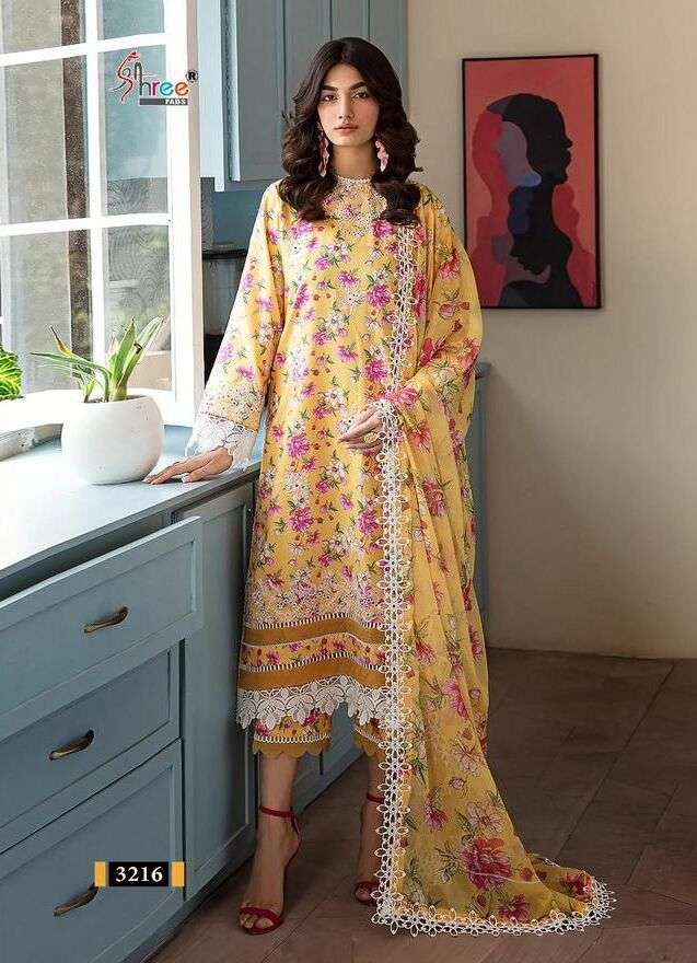 Shree Afrozeh Printhari 2023 Cotton Dupatta Salwar Suits Collection Wholesale catalog