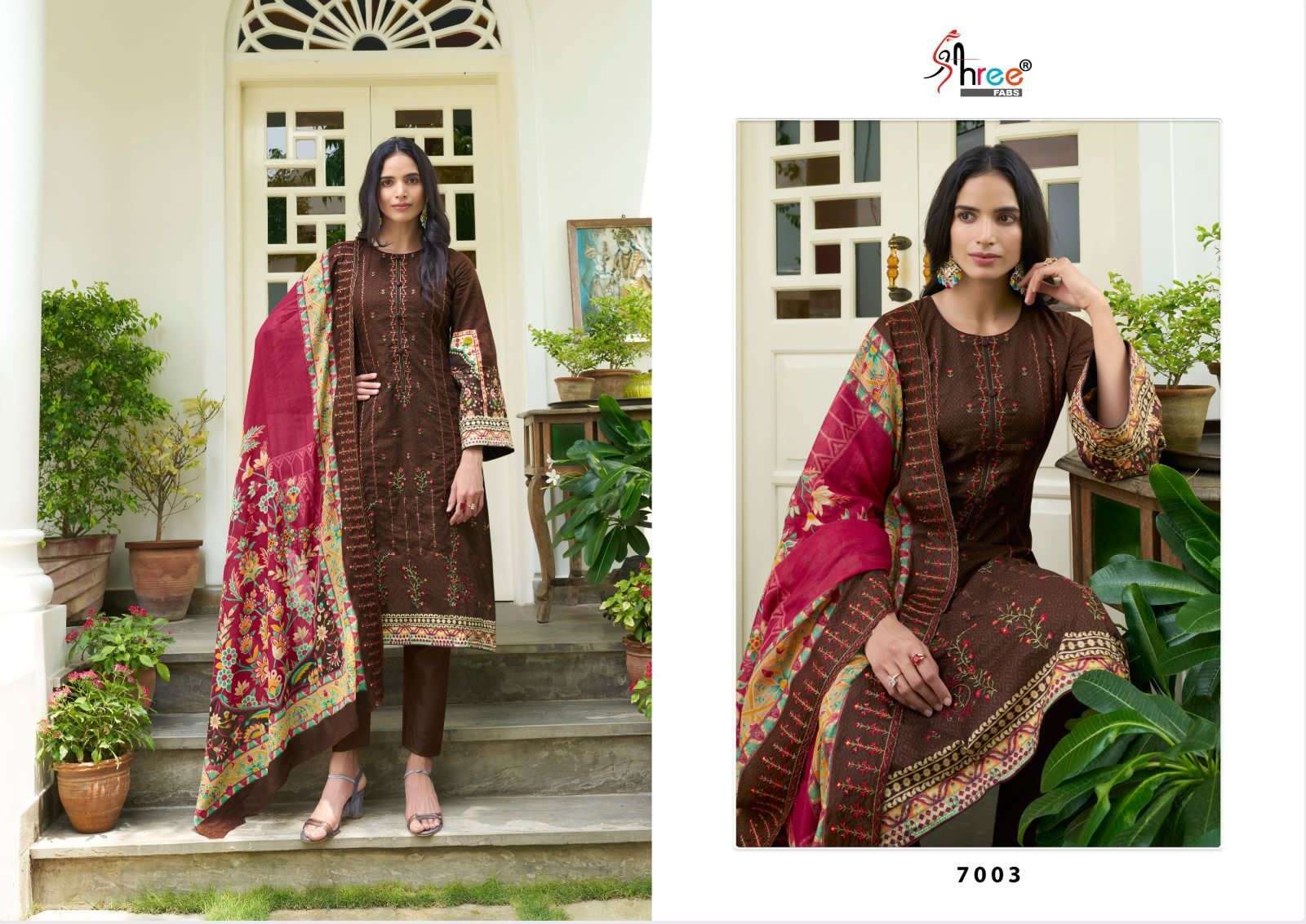 Shree Bin Saeed Lawn Collection Vol 7 Pakistani Salwar Suits Wholesale catalog