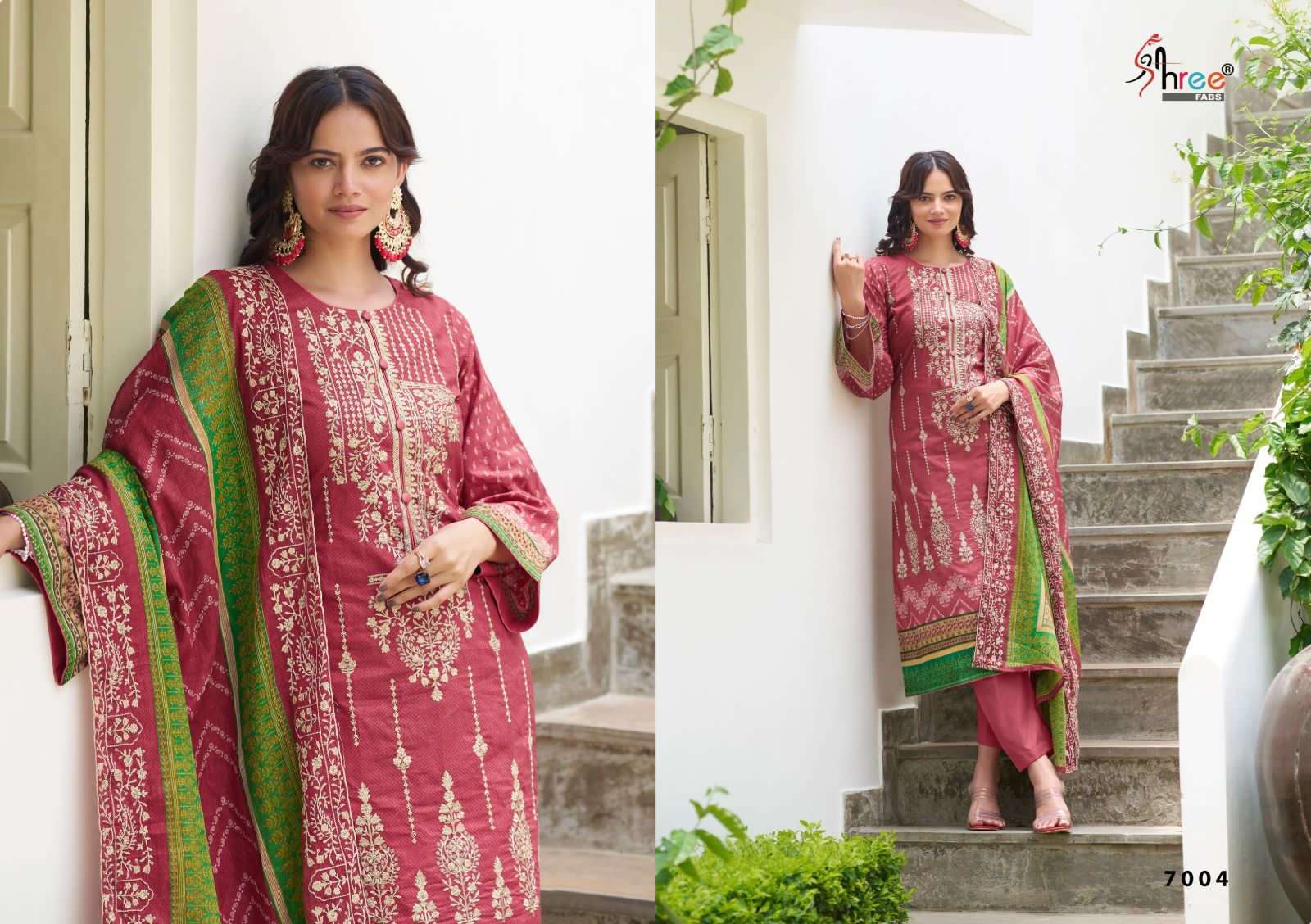 Shree Bin Saeed Lawn Collection Vol 7 Pakistani Salwar Suits Wholesale catalog
