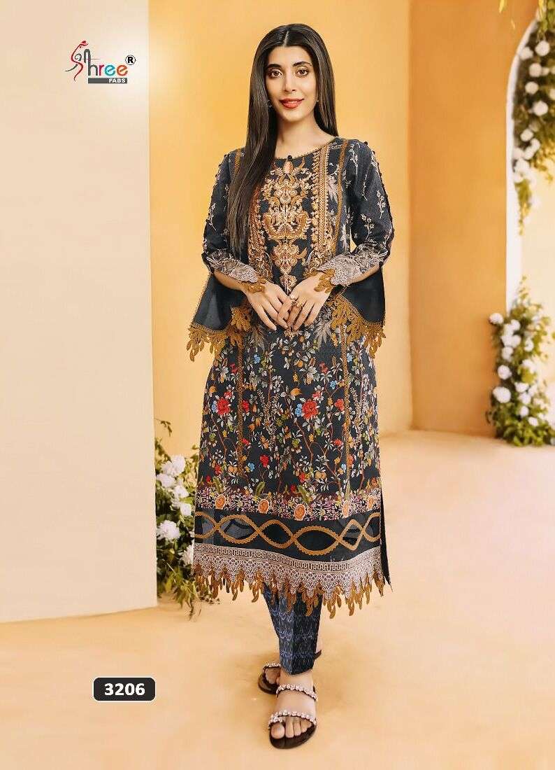 Shree Jade Solitaire Vol 4 Cotton Dupatta Pakistani Salwar Suits Wholesale catalog