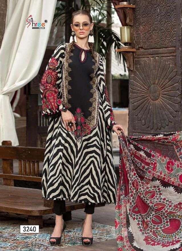 Shree M Prints Lawn Collection 23 Chiffon Dupatta Salwar Suits Wholesale catalog