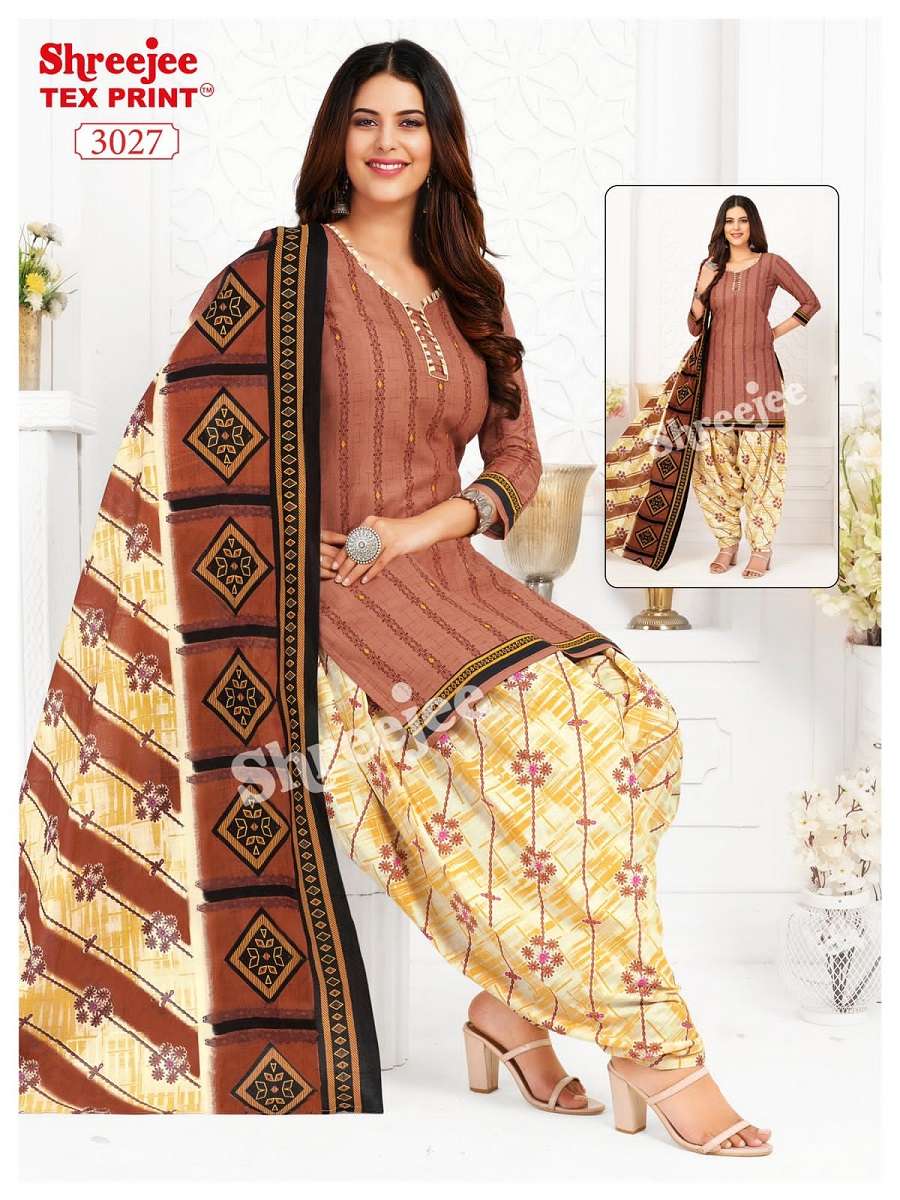 Shreejee Shagun Patiyala Vol-30 - Dress Material  - Wholesale Catalog