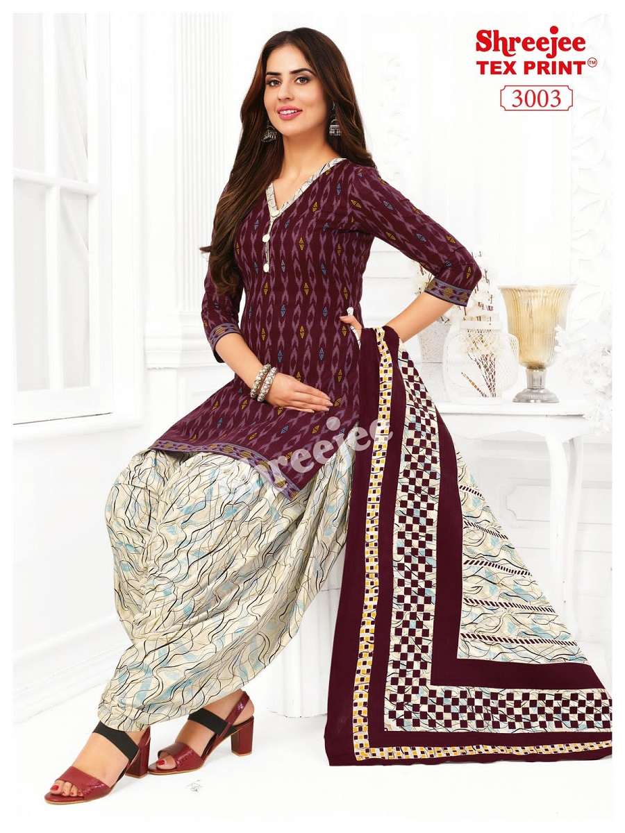 Shreejee Shagun Patiyala Vol-30 - Dress Material  - Wholesale Catalog