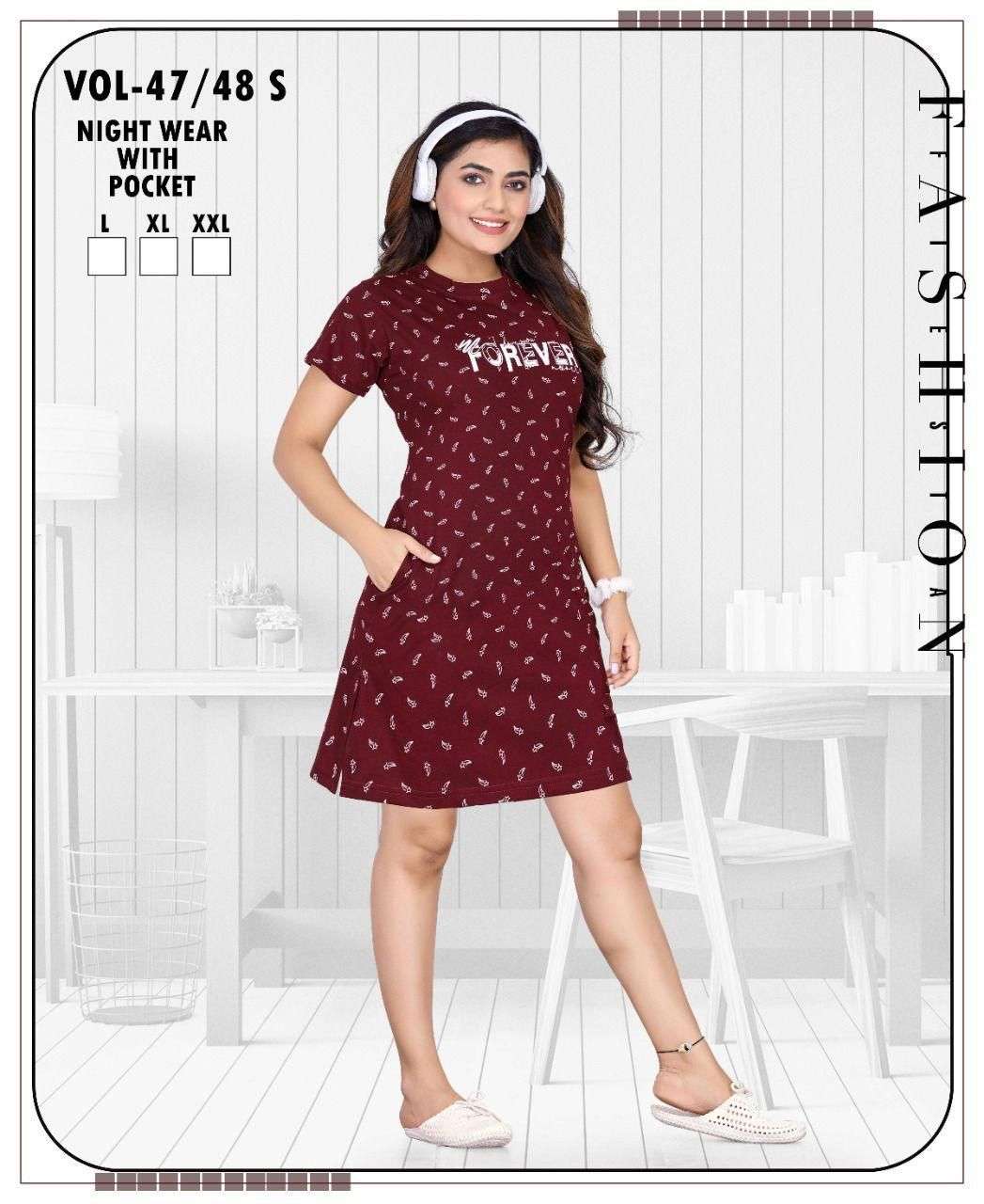 SUMMER SPECIAL SHORT GOWN VOL.47 Ladies T-shirts Wholesale catalog