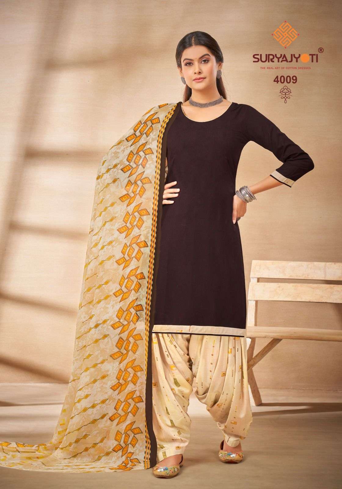 Suryajyoti Gulnar Vol-4 - Dress Material  - Wholesale Catalog 