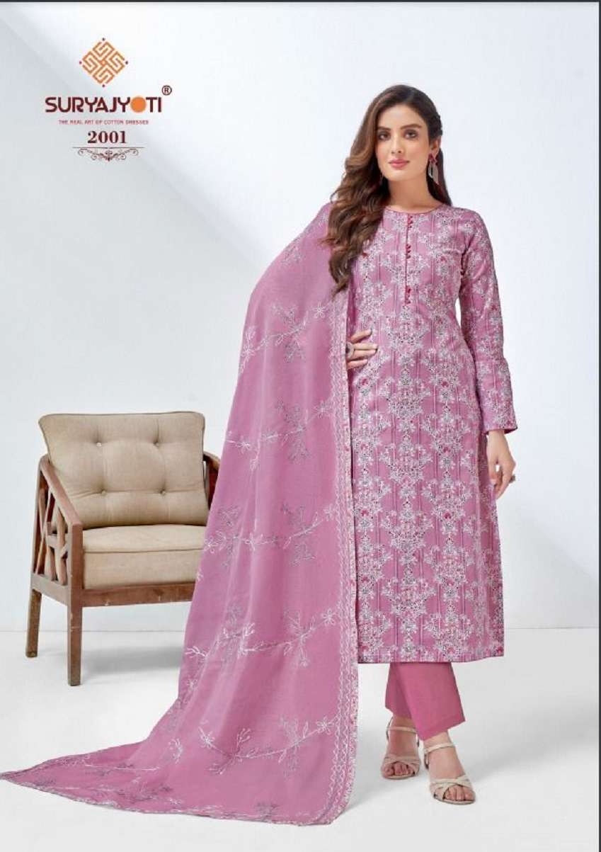 Suryajyoti Nisha Vol-2 – Dress Material - Wholesale Catalog