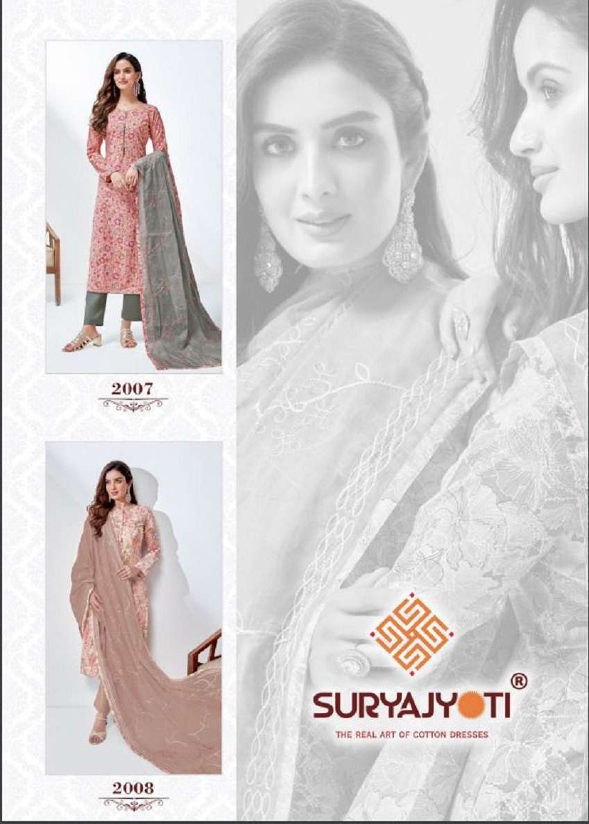 Suryajyoti Nisha Vol-2 – Dress Material - Wholesale Catalog