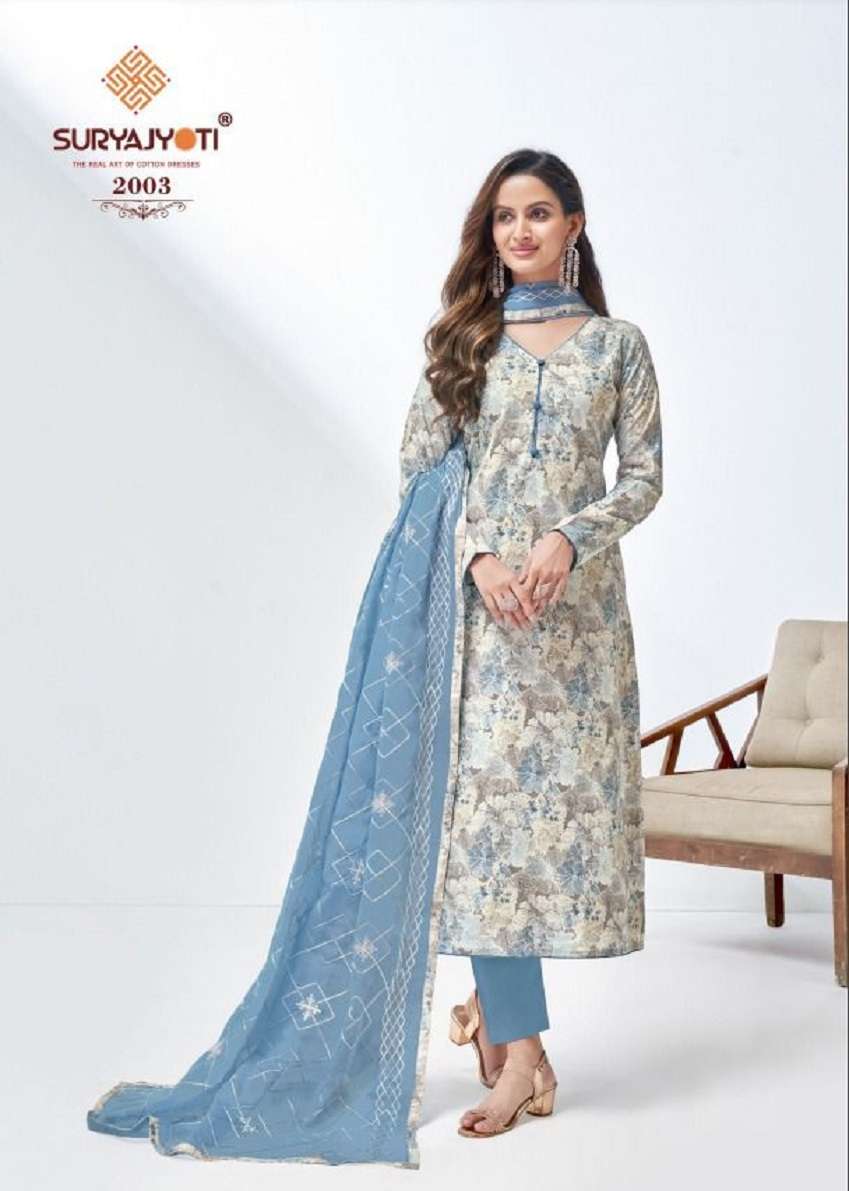 Suryajyoti Nisha Vol-2 – Dress Material - Wholesale Catalog