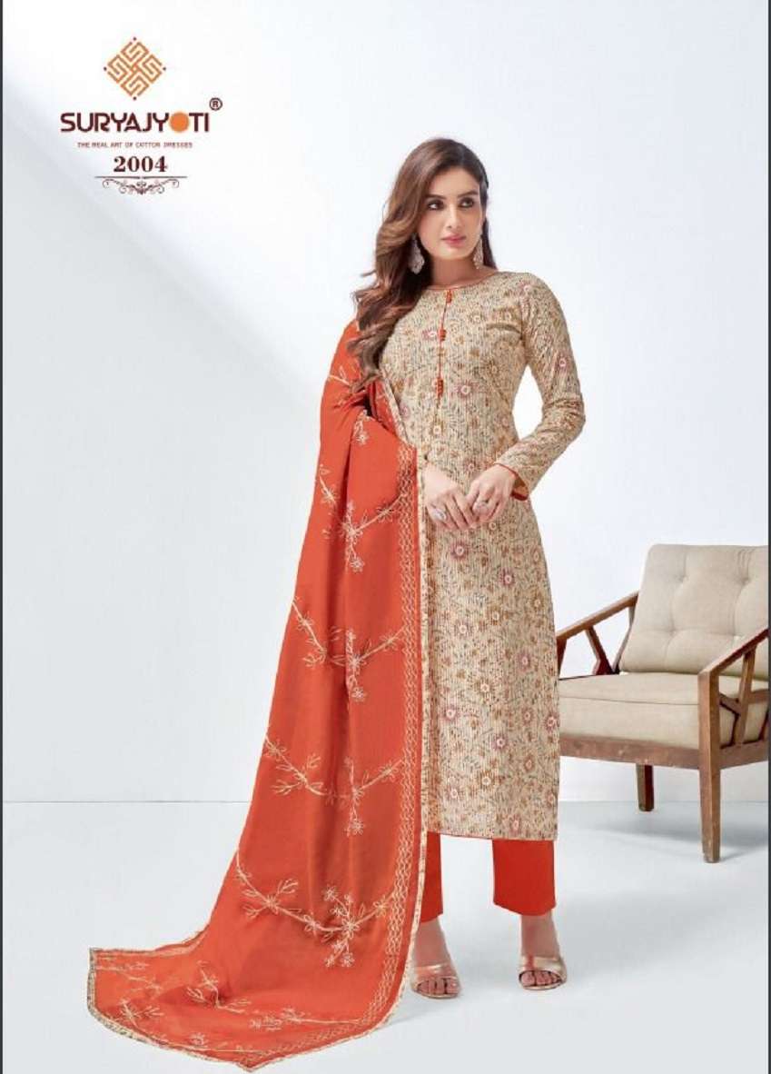 Suryajyoti Nisha Vol-2 – Dress Material - Wholesale Catalog