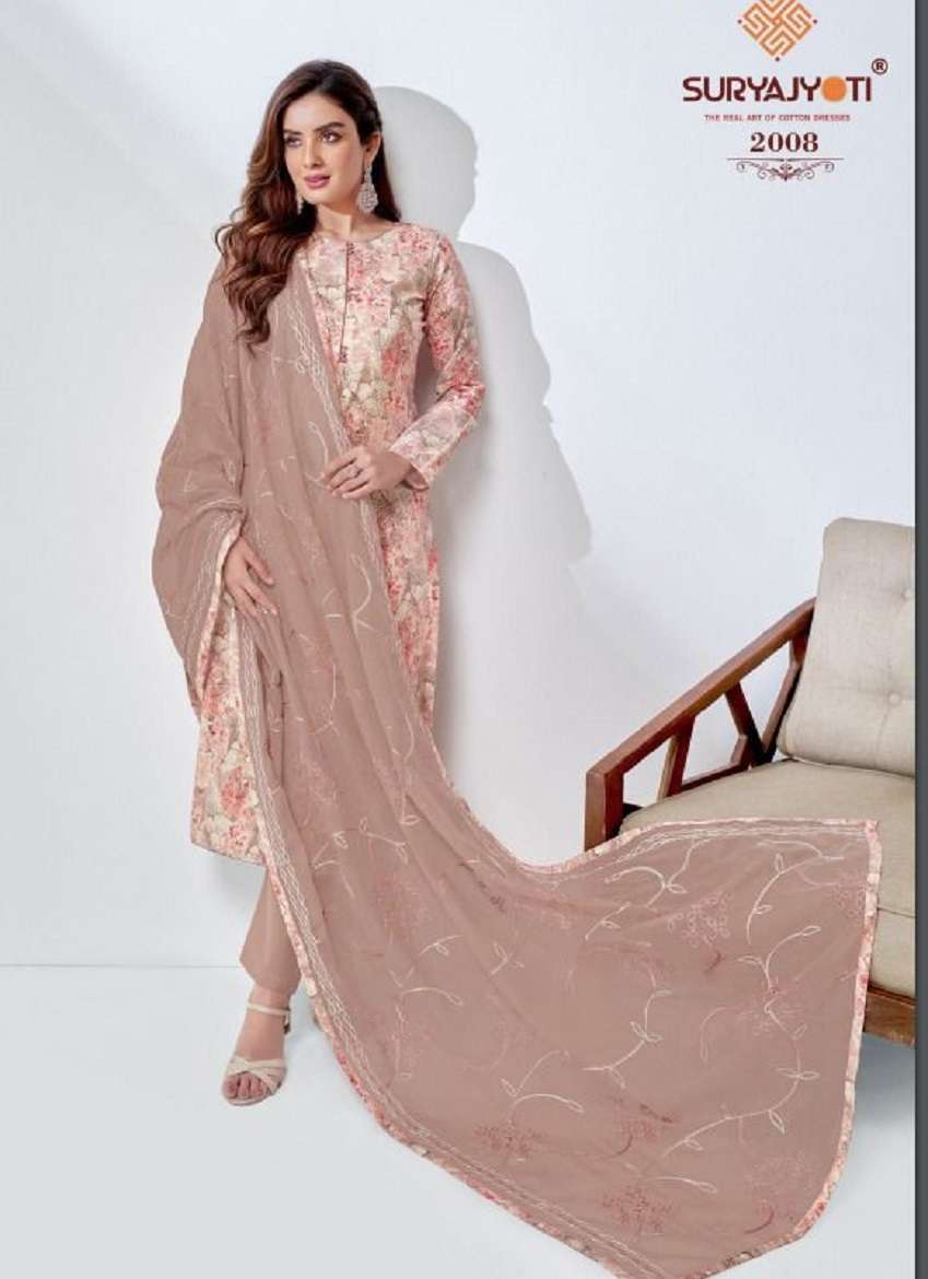 Suryajyoti Nisha Vol-2 – Dress Material - Wholesale Catalog