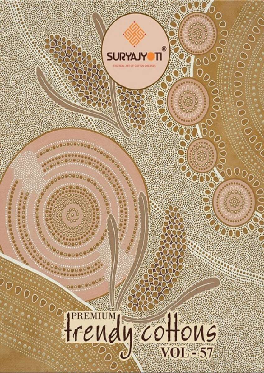 Suryajyoti Premium Trendy Cotton Vol-57 – Dress Material - Wholesale Catalog