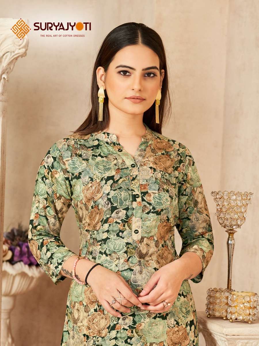 Suryajyoti Prisha Vol-2 – Fancy Kurtis - Wholesale Catalog